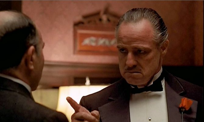 А теперь ты пришел и просишь: «Дон Корлеоне, мне нужна справедливость». Но просишь без уважения. И не предлагаешь дружбы.