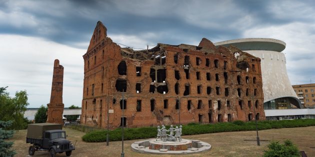 Что посмотреть в Волгограде: руины мельницы Гергардта