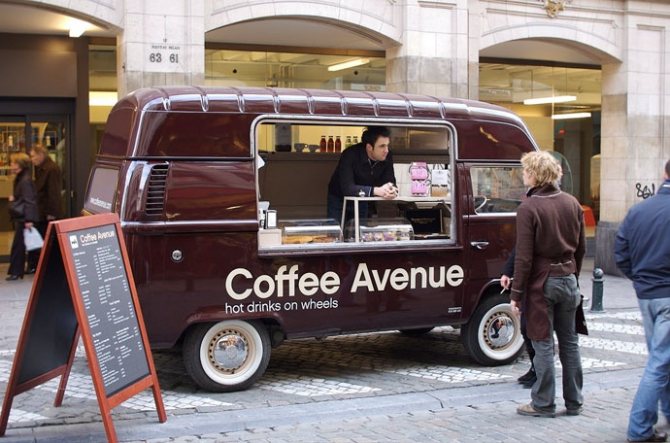 Идея для бизнеса № 72: оборудование собственной кофейни на колесах