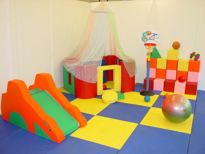 Оборудование для детских комнат и детских клубов