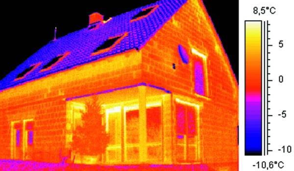 Обследование домов тепловизором