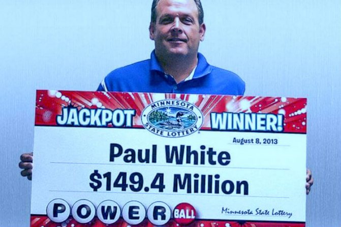 Самые большие выигрыши в лотерею. Пол Уайт