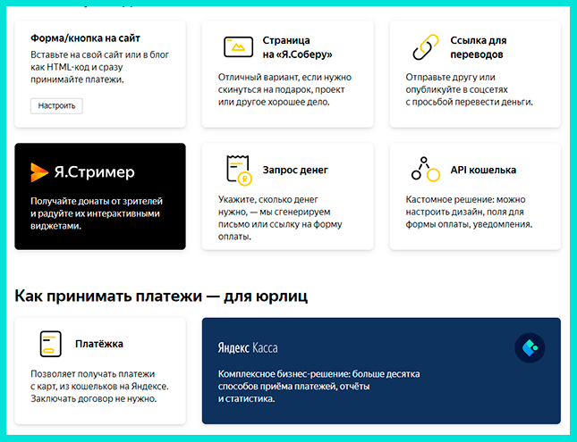 Сбор денег в Яндекс Деньги