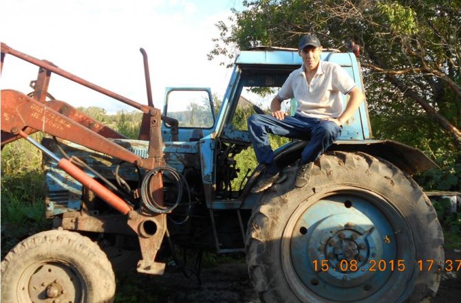 трактор - реальный заработок в деревне