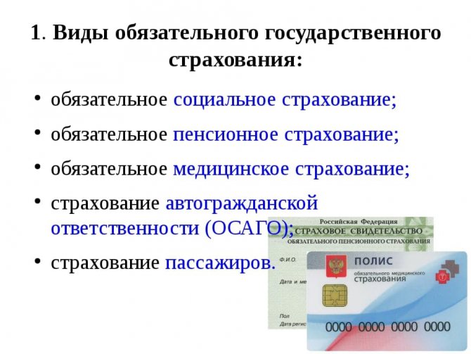 Страхования в России: какие основные виды и формы полисов существуют